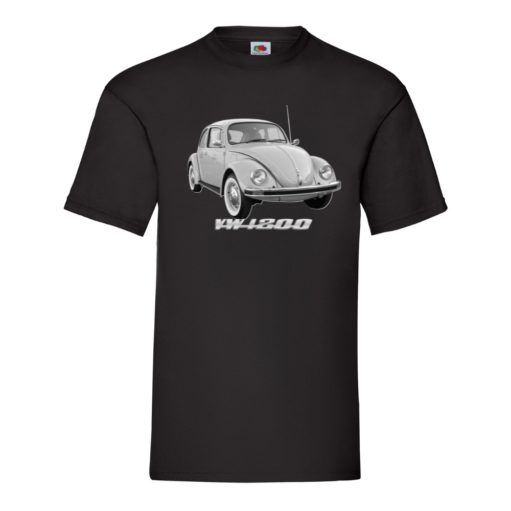 T-PAITA musta - VW 1200 Beetle (2993)