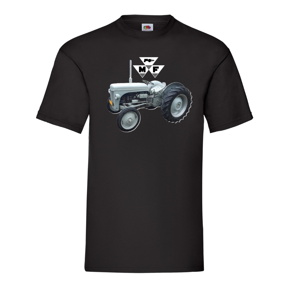 T-PAITA musta - Massey Ferguson (2998)