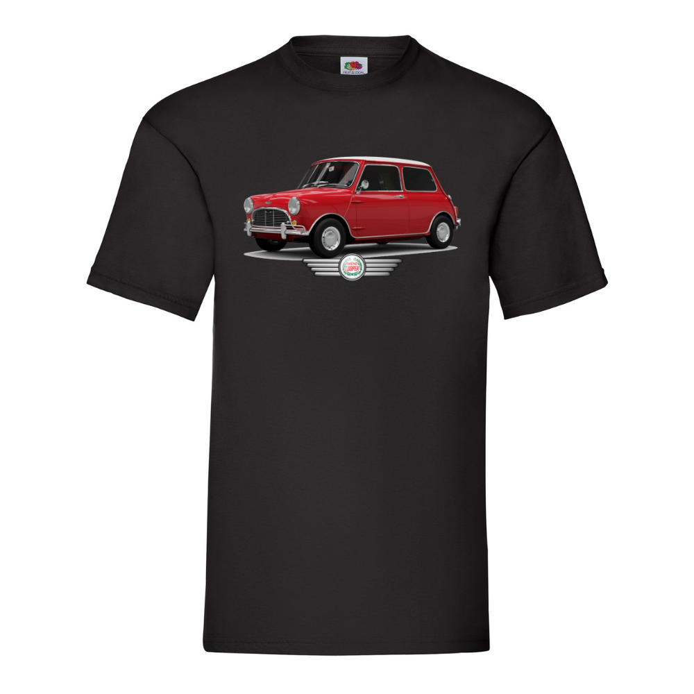 T-PAITA musta - Mini Cooper (2997)