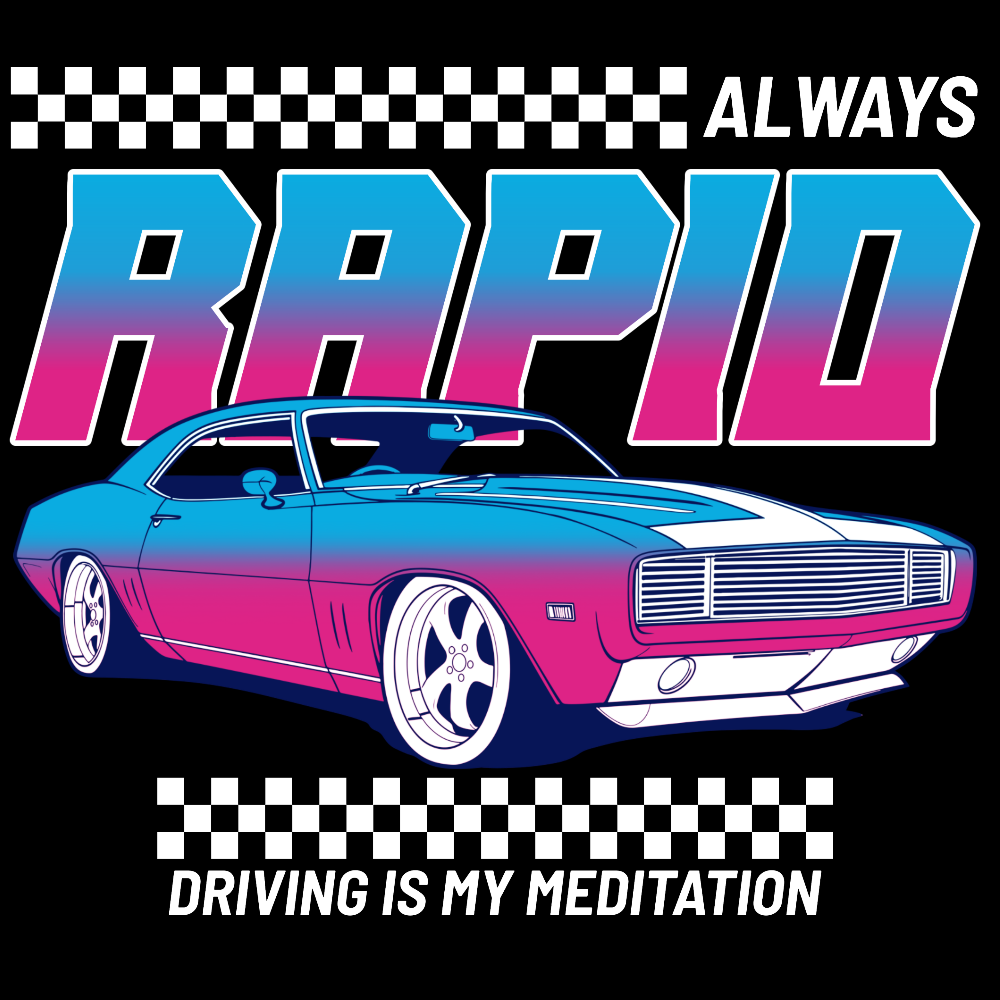 VAUHTI HUPPARI MUSTA - ALWAYS RAPID (00 3520)