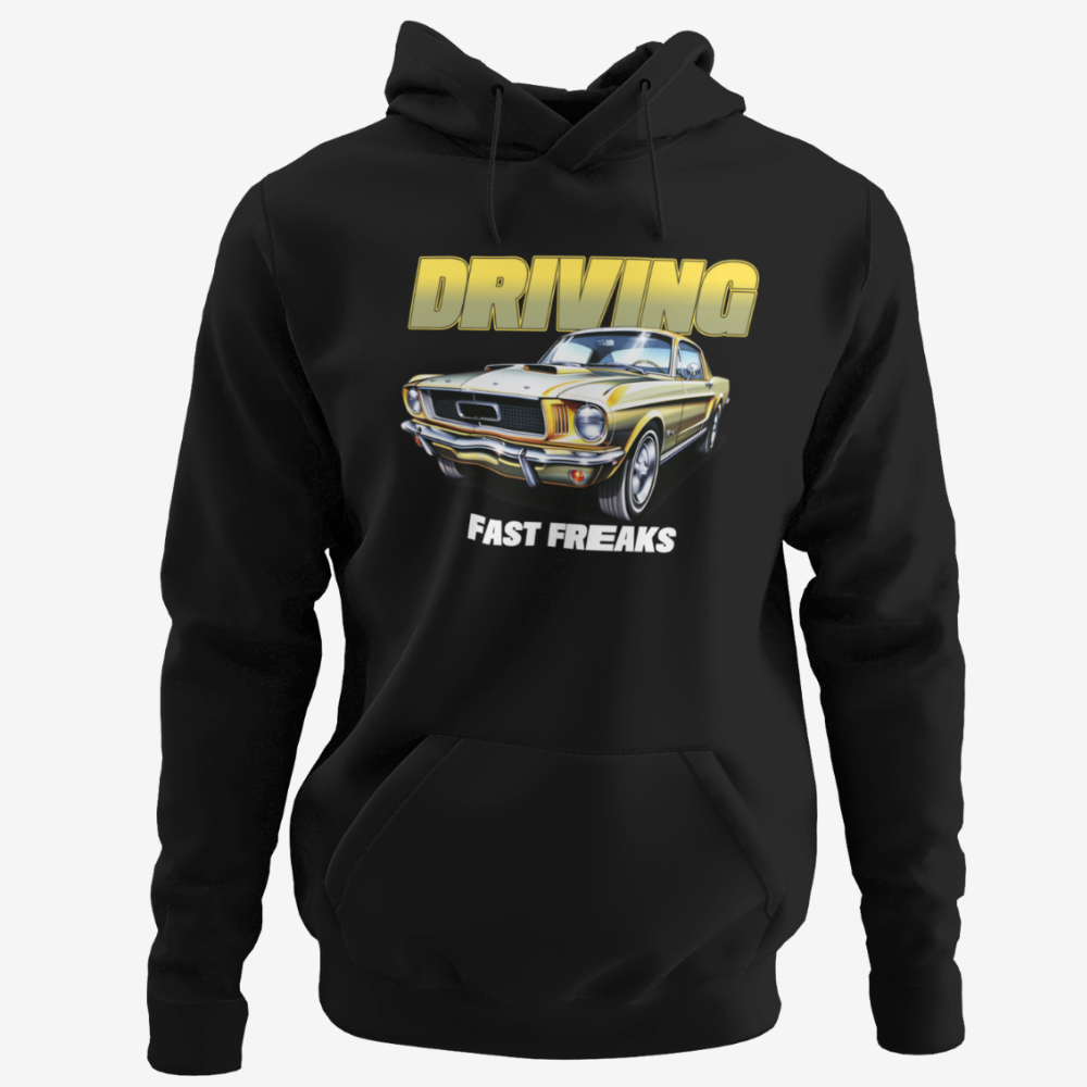 VAUHTI HUPPARI MUSTA - DRIVING FAST FREAKS (00 2797)