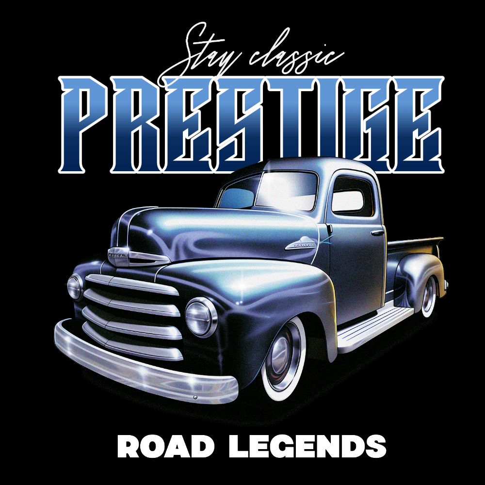 VAUHTI HUPPARI MUSTA - PRESTIGE ROAD LEGENDS (00 3516)