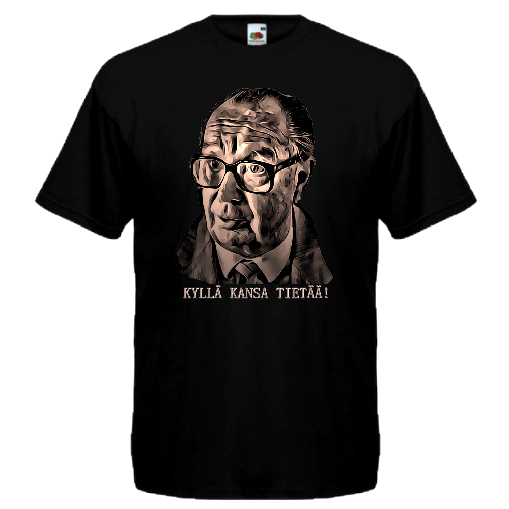 T- PAITA VEIKKO VENNAMO / KYLLÄ KANSA TIETÄÄ. (2591)