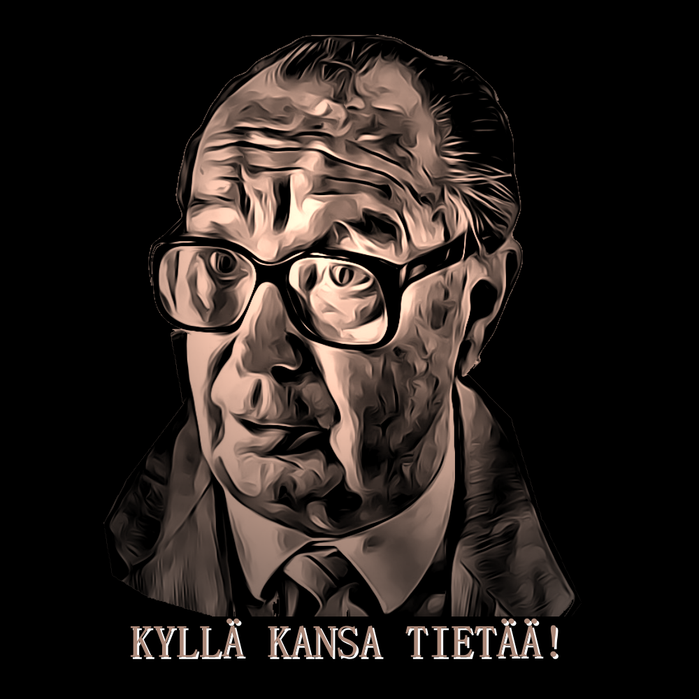 T- PAITA VEIKKO VENNAMO / KYLLÄ KANSA TIETÄÄ. (2591)