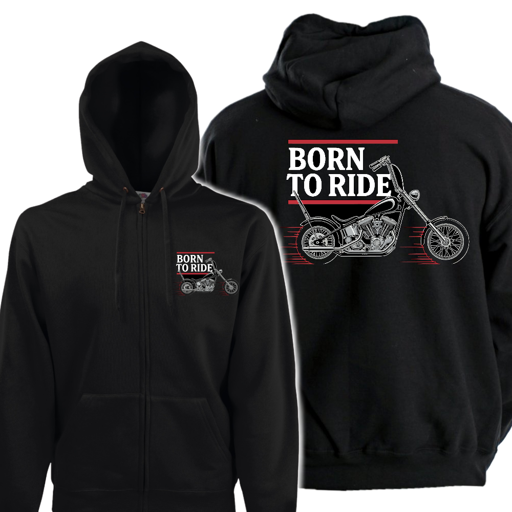 VETOKETJUHUPPARI - BORN TO RIDE BIKER ( 00 747)
