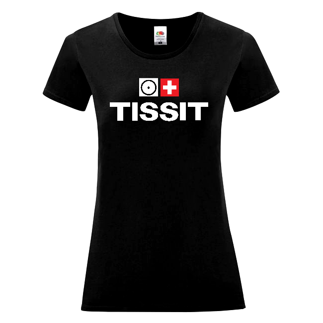 PARODIA NAISTEN T-PAITA TISSIT musta (00 1509)