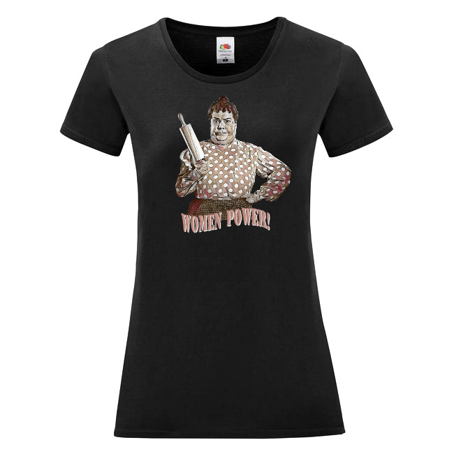 NAISTEN T-PAITA WOMEN POWER (JUSTIINA) 00 725