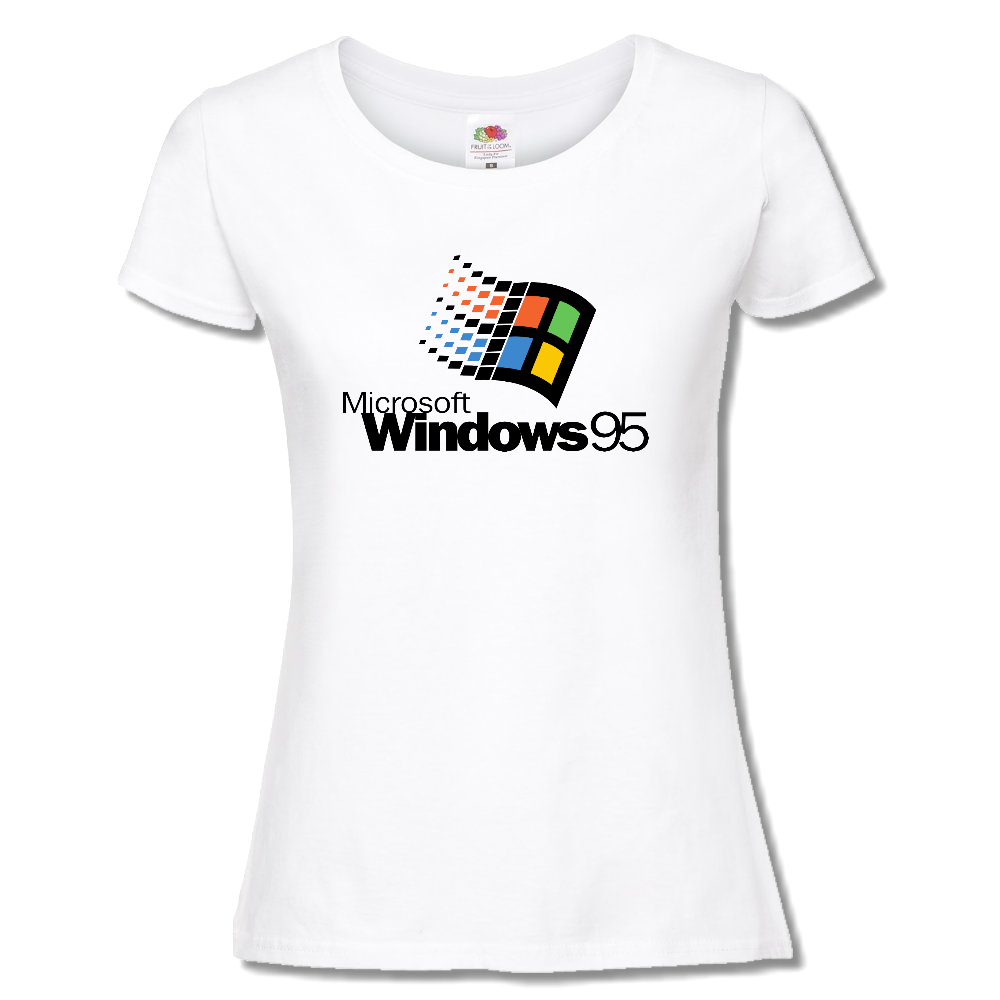 NAISTEN T-PAITA  WINDOWS 95  (00 33)