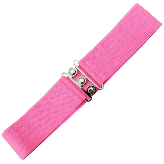 Vintage Stretch Belt - HOT PINK - Banned