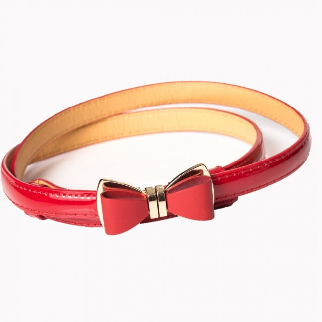 OCEAN AVENUE BELT - RED - Banned