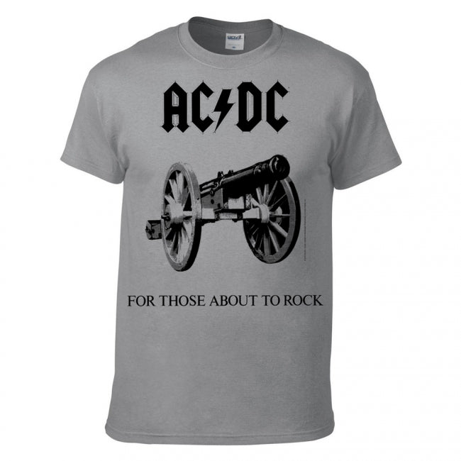 T-PAITA - FOR THOSE ABOUT TO ROCK (HARMAA) - AC/DC (LF8207)