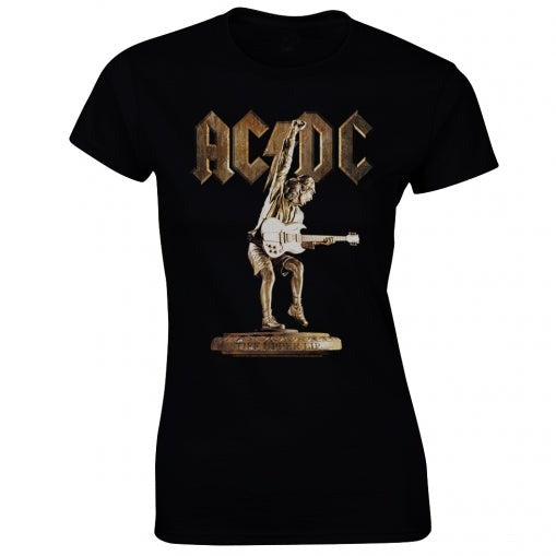 NAISTEN T-PAITA - STIFF UPPER LIP - AC/DC (LF8236)