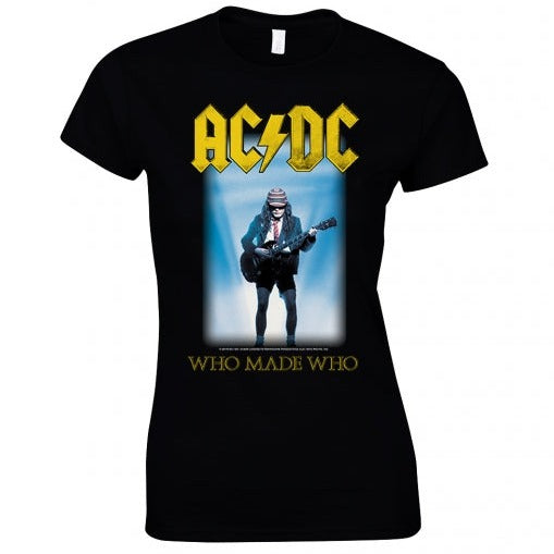 NAISTEN T-PAITA - WHO MADE WHO - AC/DC (LF8231)