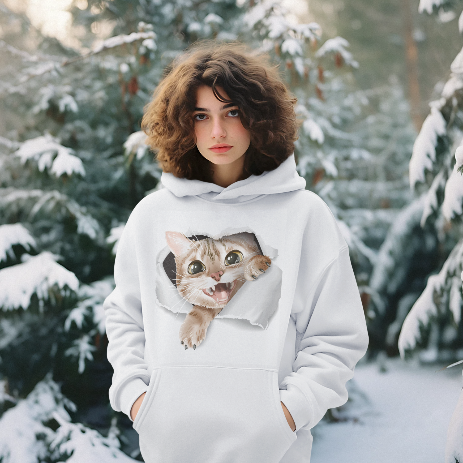 CLASSIC HUPPARI harmaa - KURKKAAVA KISSA (3512)