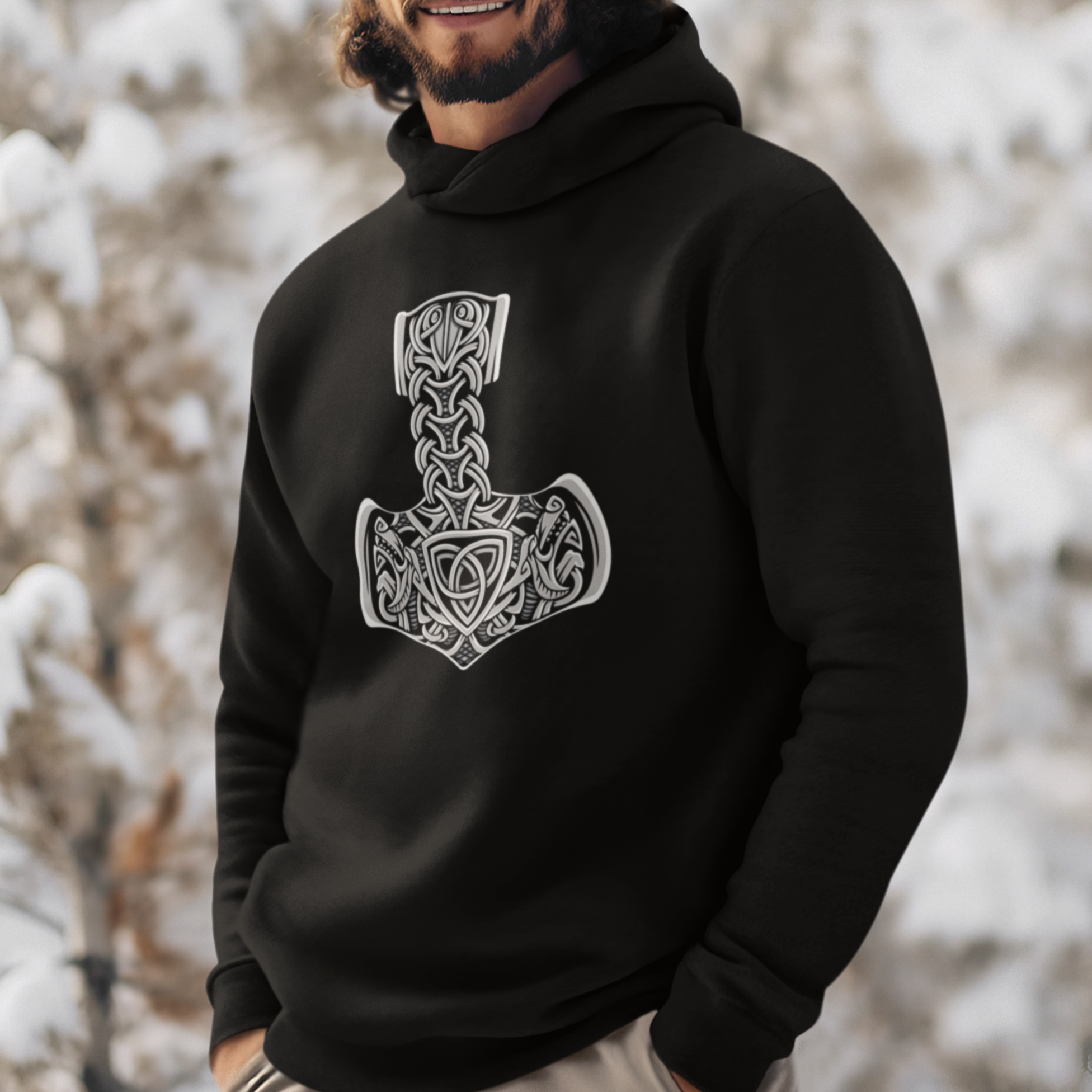 HUPPARI MUSTA - THOR WOLF (00 2707)