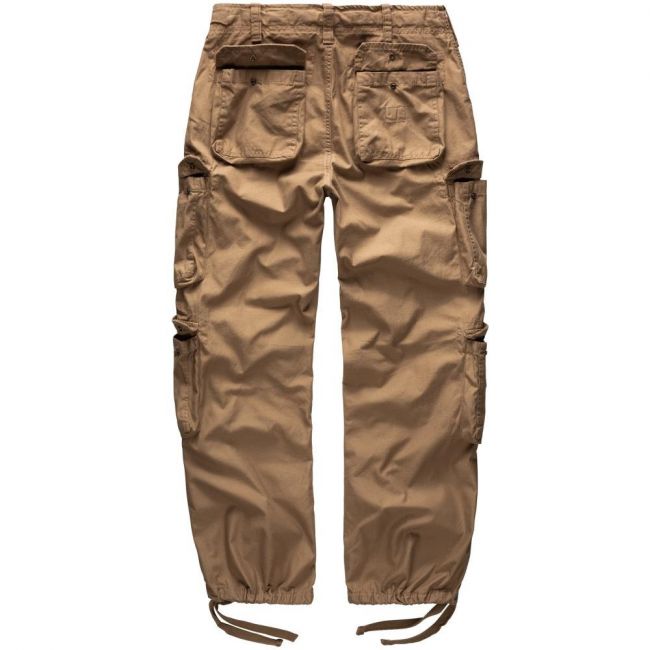 REISITASKUHOUSUT AIRBORNE - Beige Washed