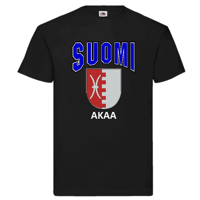 T-PAITA - SUOMI VAAKUNA - AKAA