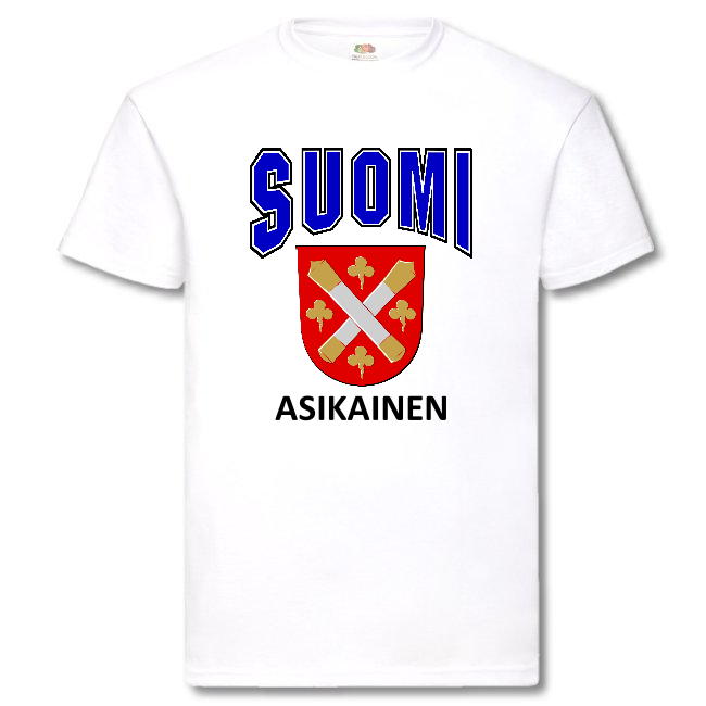 T-PAITA - SUOMI VAAKUNA - ASIKAINEN
