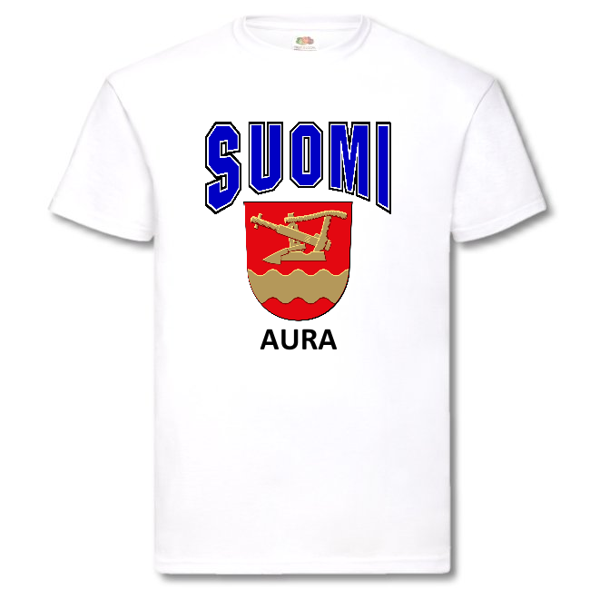 T-PAITA - SUOMI VAAKUNA - AURA