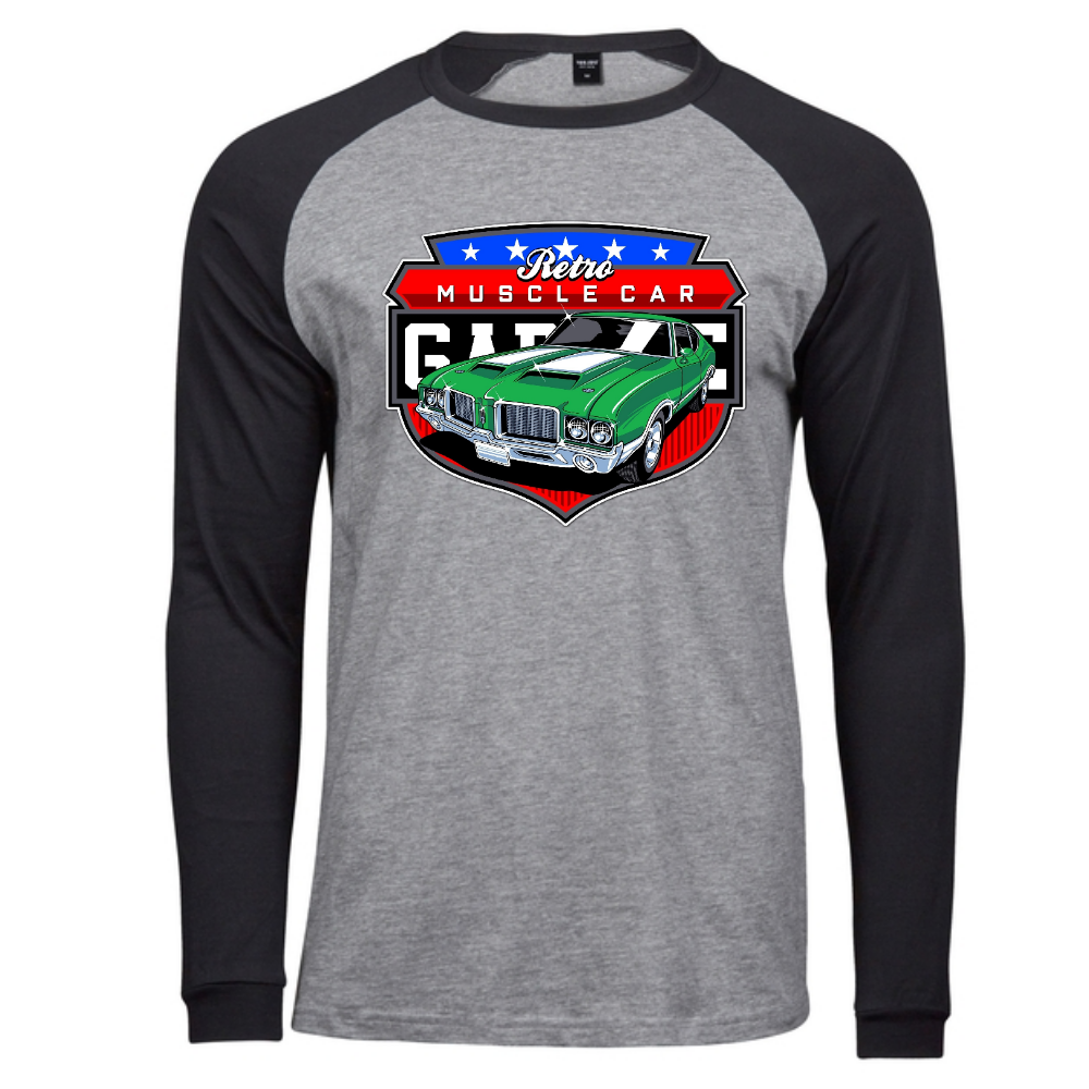 PITKÄHIHAINEN BASEBALL - RETRO MUSCLE CAR