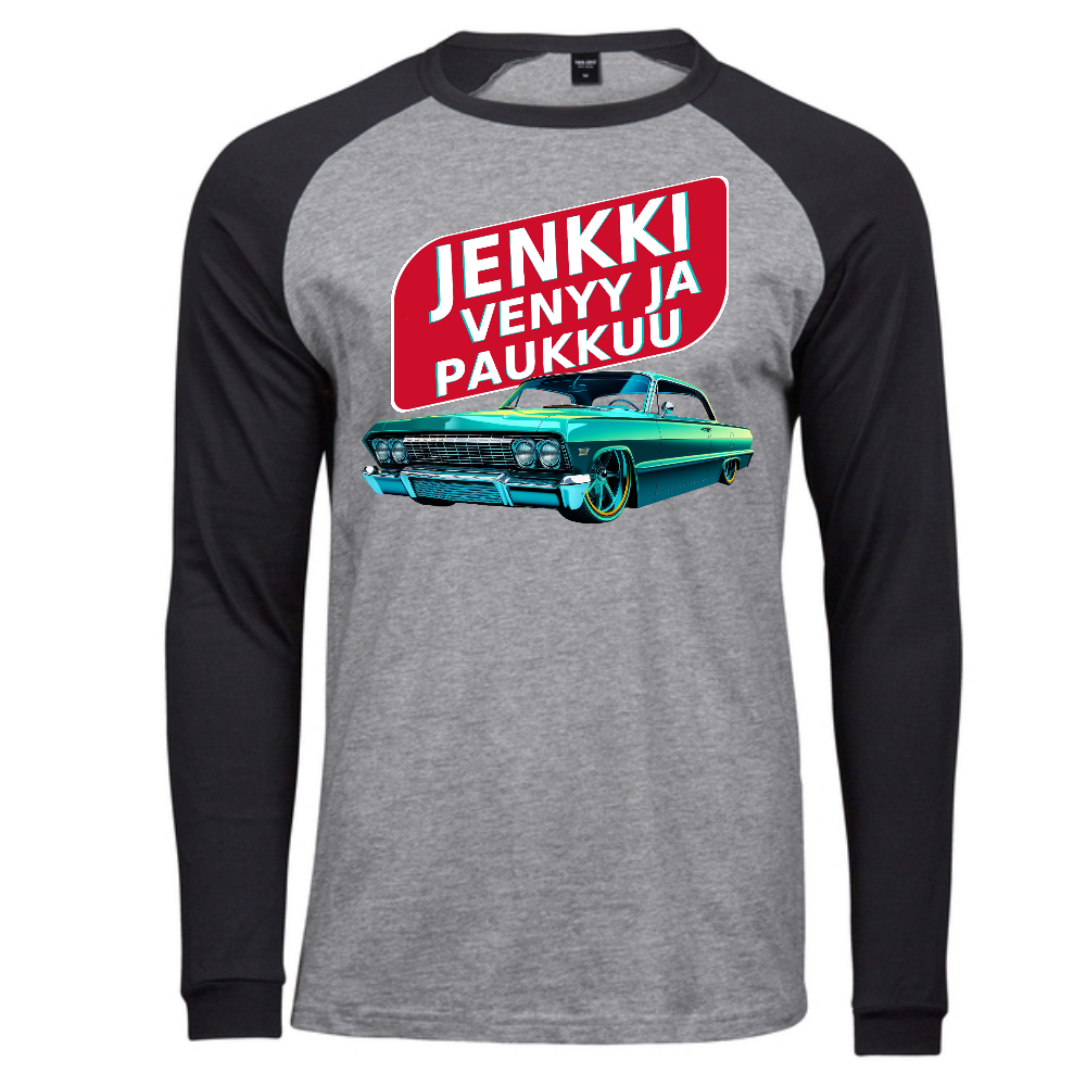 PITKÄHIHAINEN BASEBALL - JENKKI VENYY JA PAUKKUU (00 496)