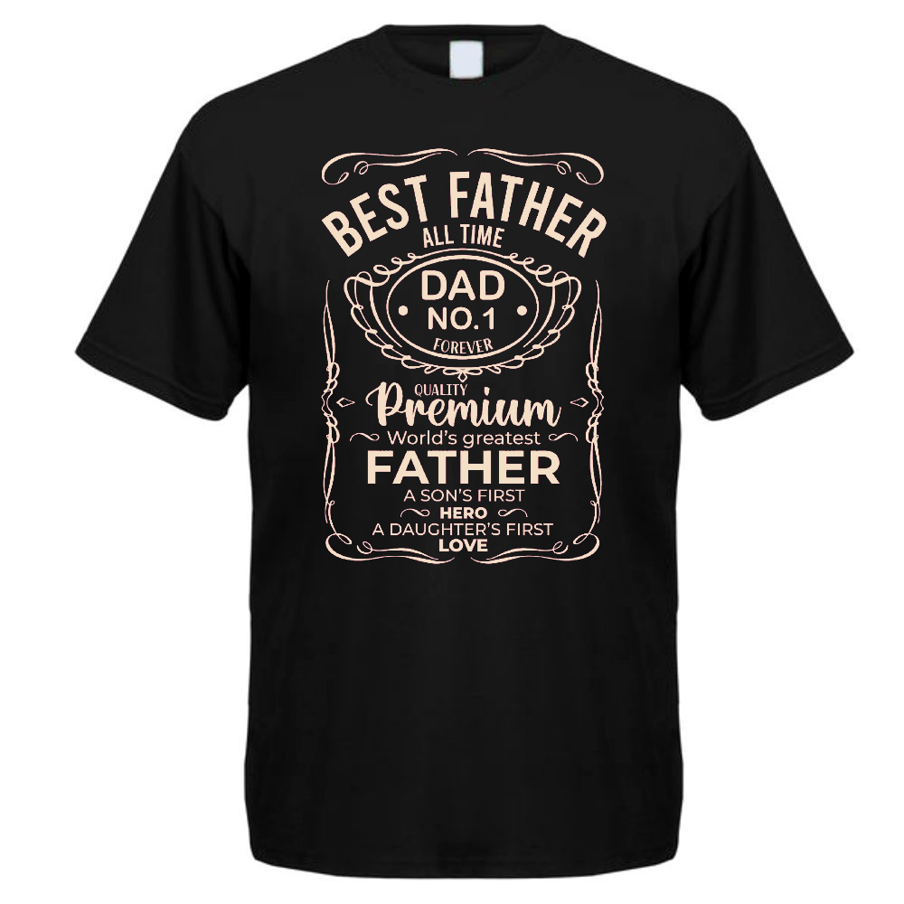 T-PAITA MUSTA - BEST FATHER ALL TIME (00 2555)