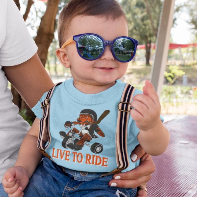 Honey Lyhythihainen Body SKY BLUE - LIVE TO RIDE