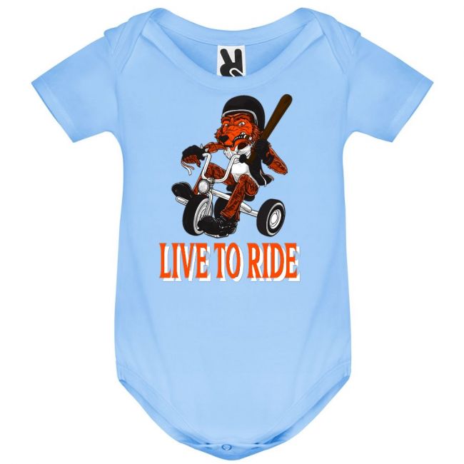 Honey Lyhythihainen Body SKY BLUE - LIVE TO RIDE