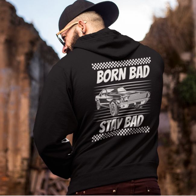 VETOKETJUHUPPARI musta - BORN BAD - SPEED KINGS (00 437)