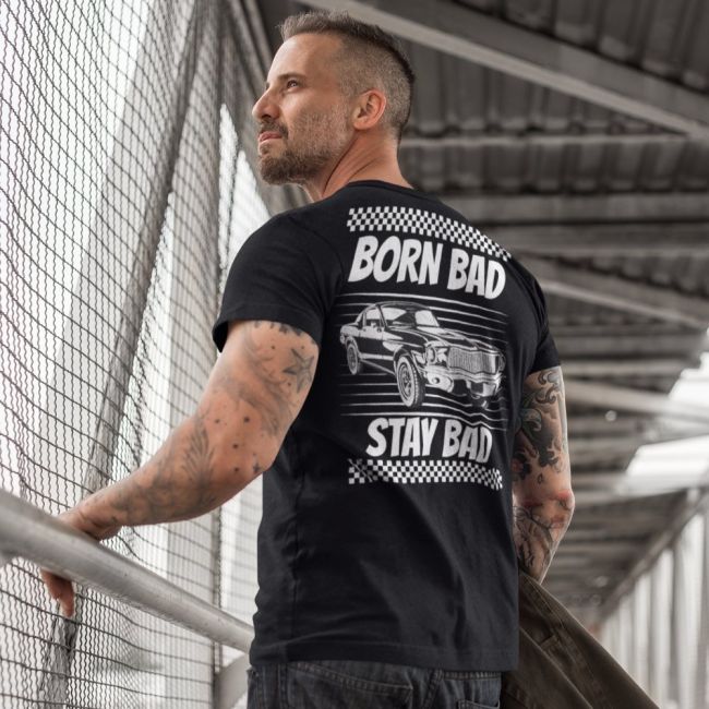 T-Paita - BORN BAD - SPEED KINGS (00 437)