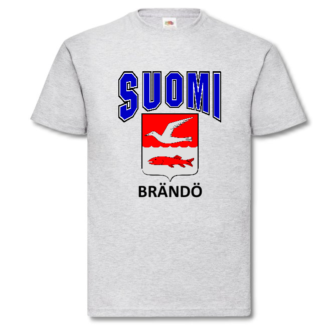 T-PAITA - SUOMI VAAKUNA - BRÄNDÖ