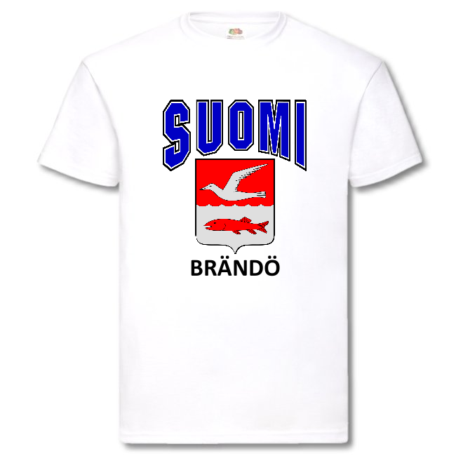 T-PAITA - SUOMI VAAKUNA - BRÄNDÖ