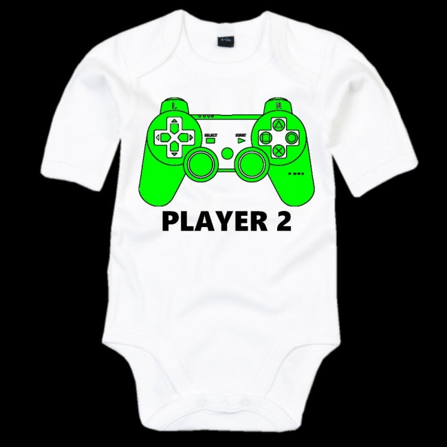 MIESTEN valk. T-PAITA + VAUVAN BODY PLAYER (00 773)