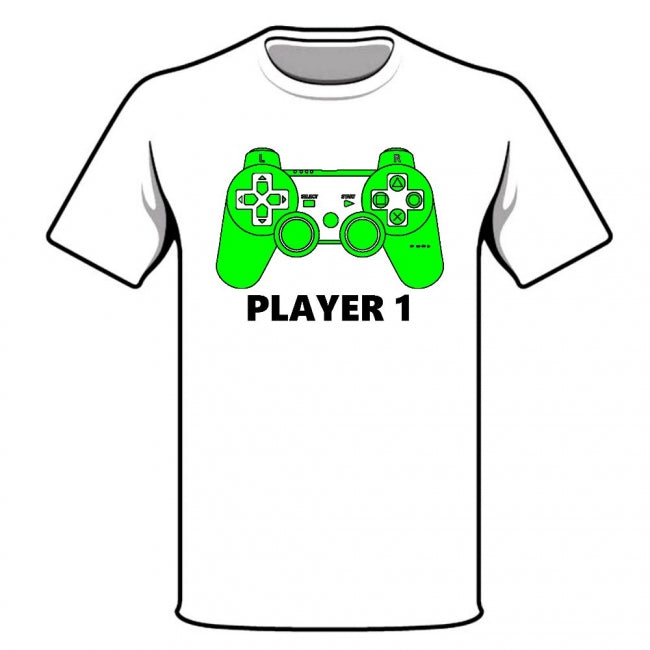 MIESTEN valk. T-PAITA + VAUVAN BODY PLAYER (00 773)