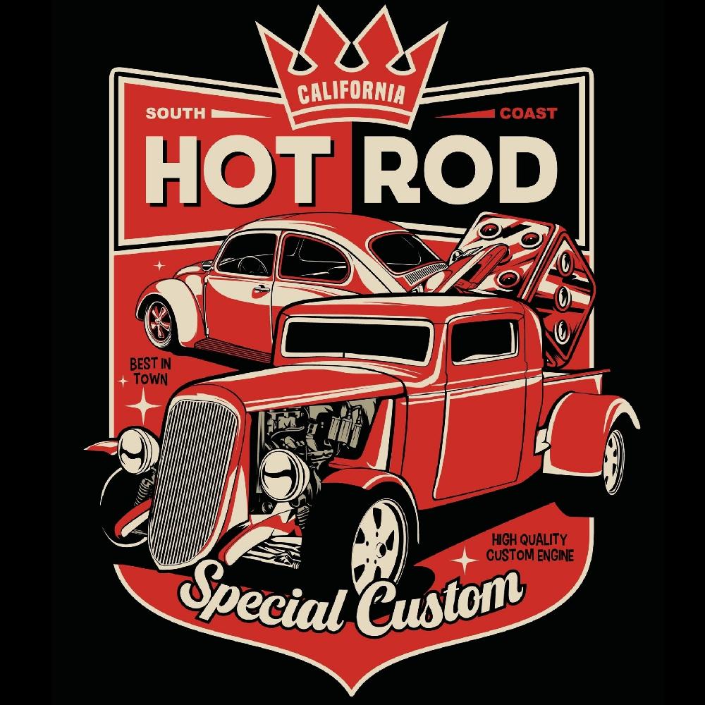 PAITAKUVA - CALIFORNIA HOT ROD (00 186)