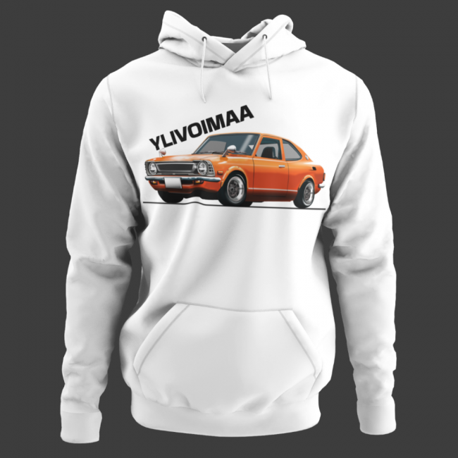 RETRO CAR HUPPARI VALKOINEN - YLIVOIMAA (00 134)
