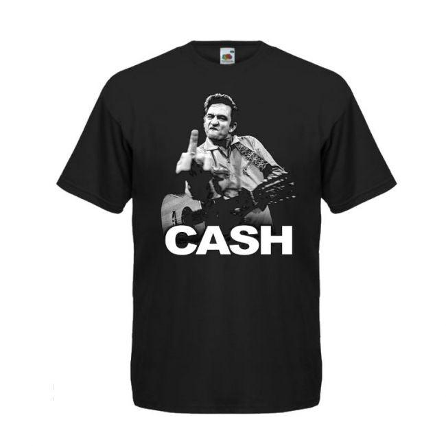 T-paita musta - Johnny Cash (00 545)