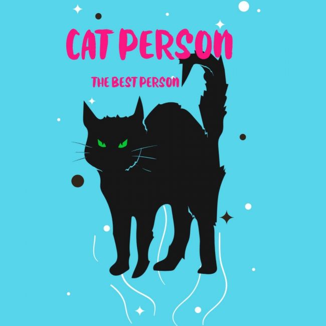 NAISTEN PAITA Azure Blue - CAT PERSON (00 122)