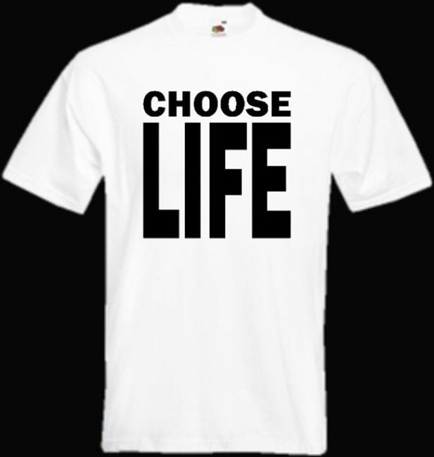 T-PAITA valk CHOOSE LIFE (371)