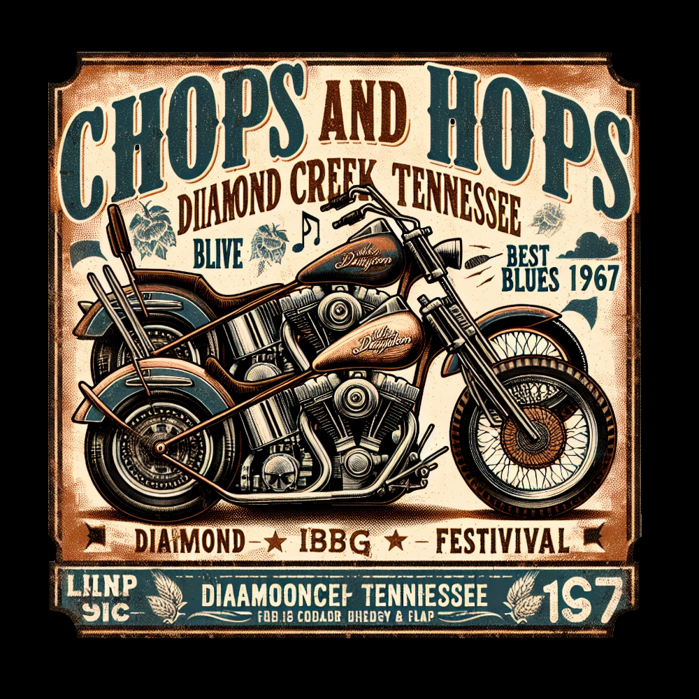 HIHATON PAITA MUSTA - CHOPS & HOPS (4015)