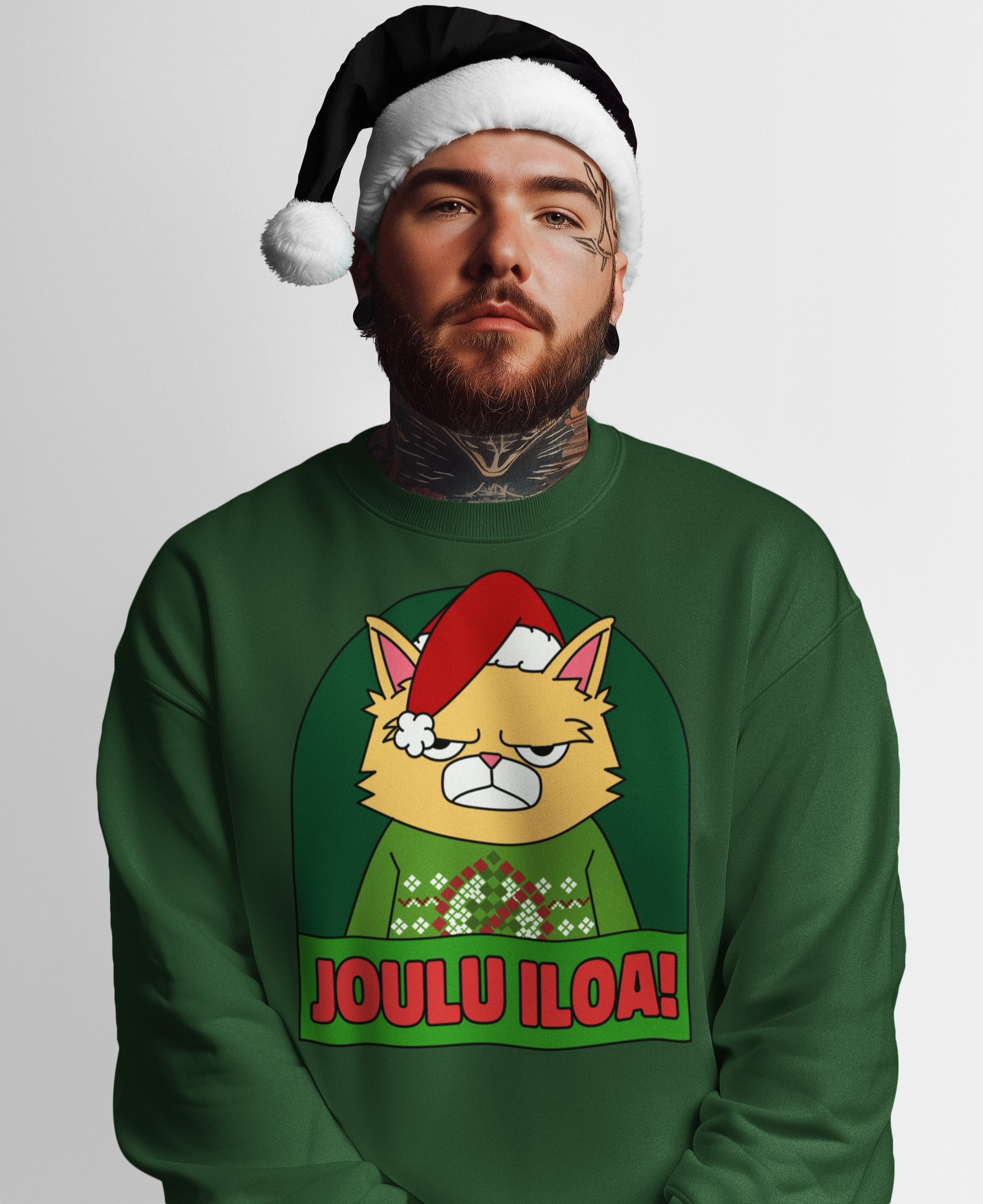 JOULU COLLEGE VIHREÄ - JOULU ILOA (2597)