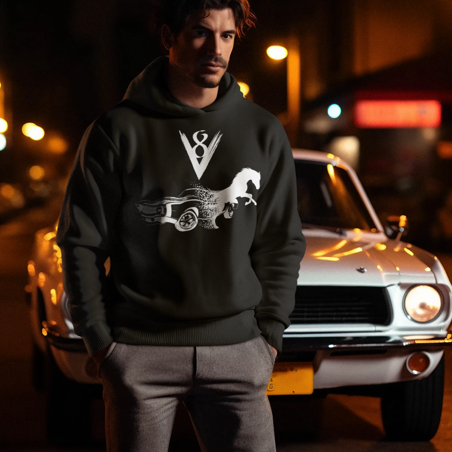 CLASSIC HUPPARI - V8 MUSTANG