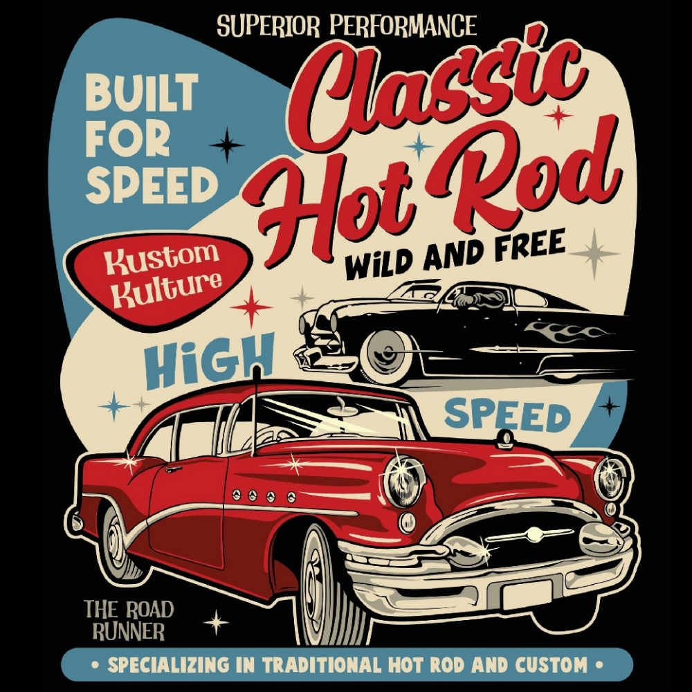 PAITAKUVA - CLASSIC HOT ROD (2954)