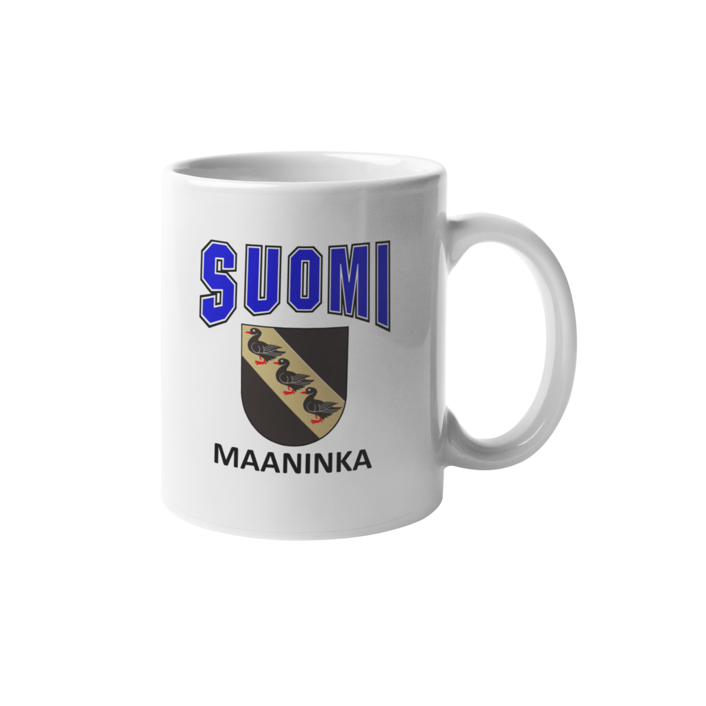 Suomi vaakuna Maaninka muki