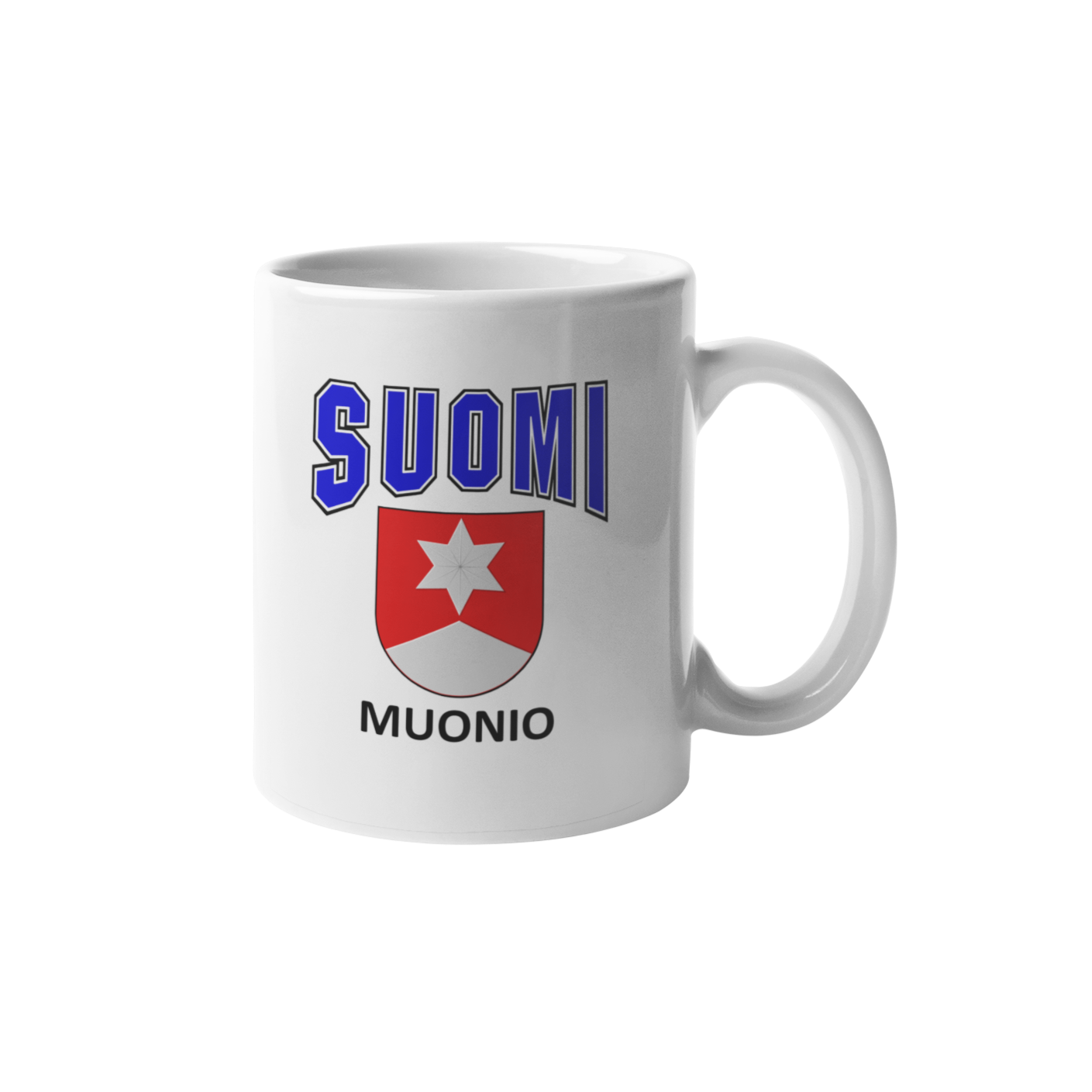 Suomi vaakuna Muonio muki