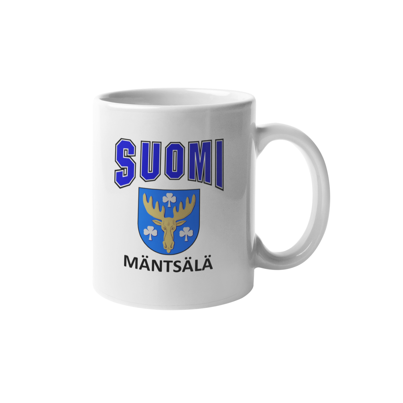 Suomi vaakuna Mäntsälä muki