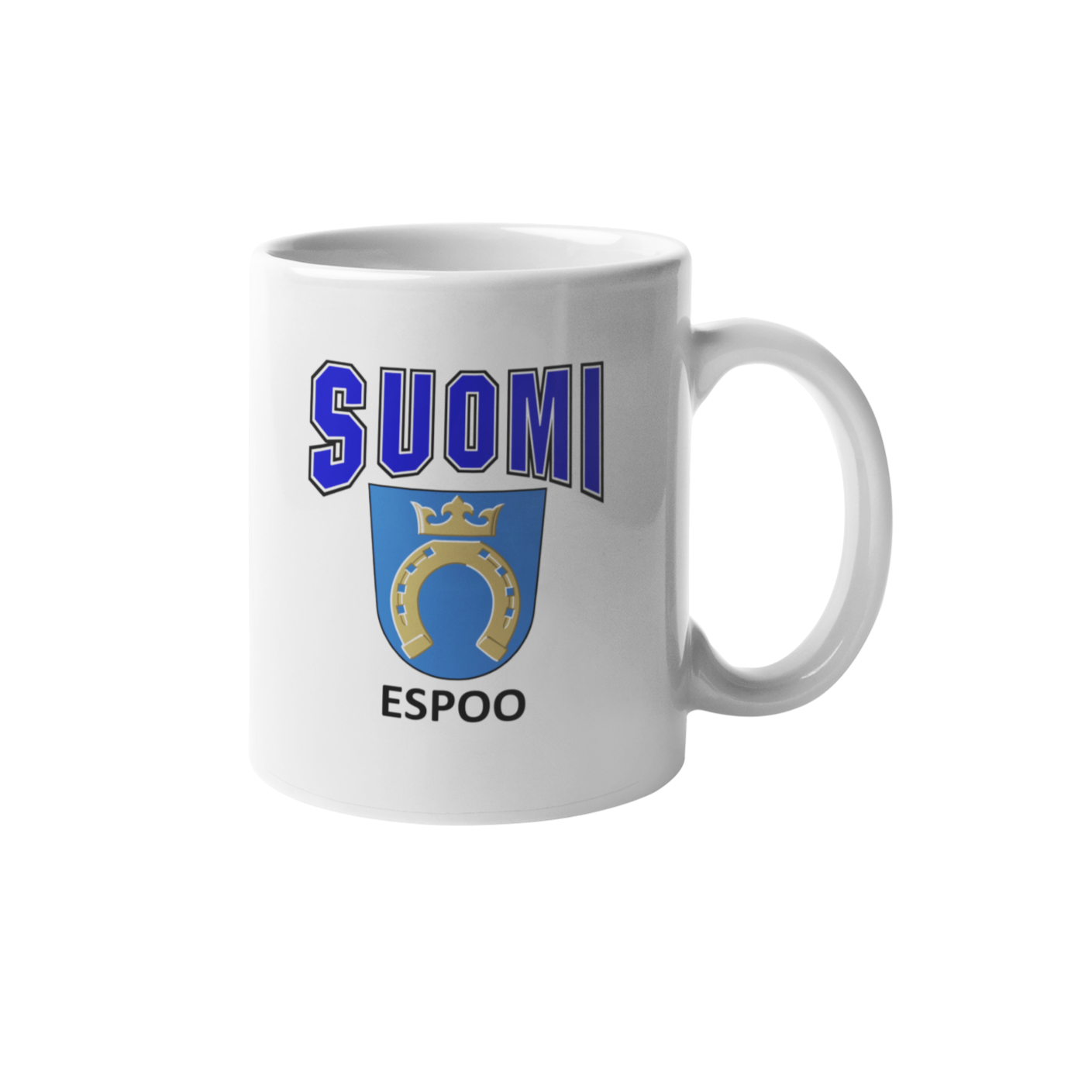Suomi vaakuna Espoo muki