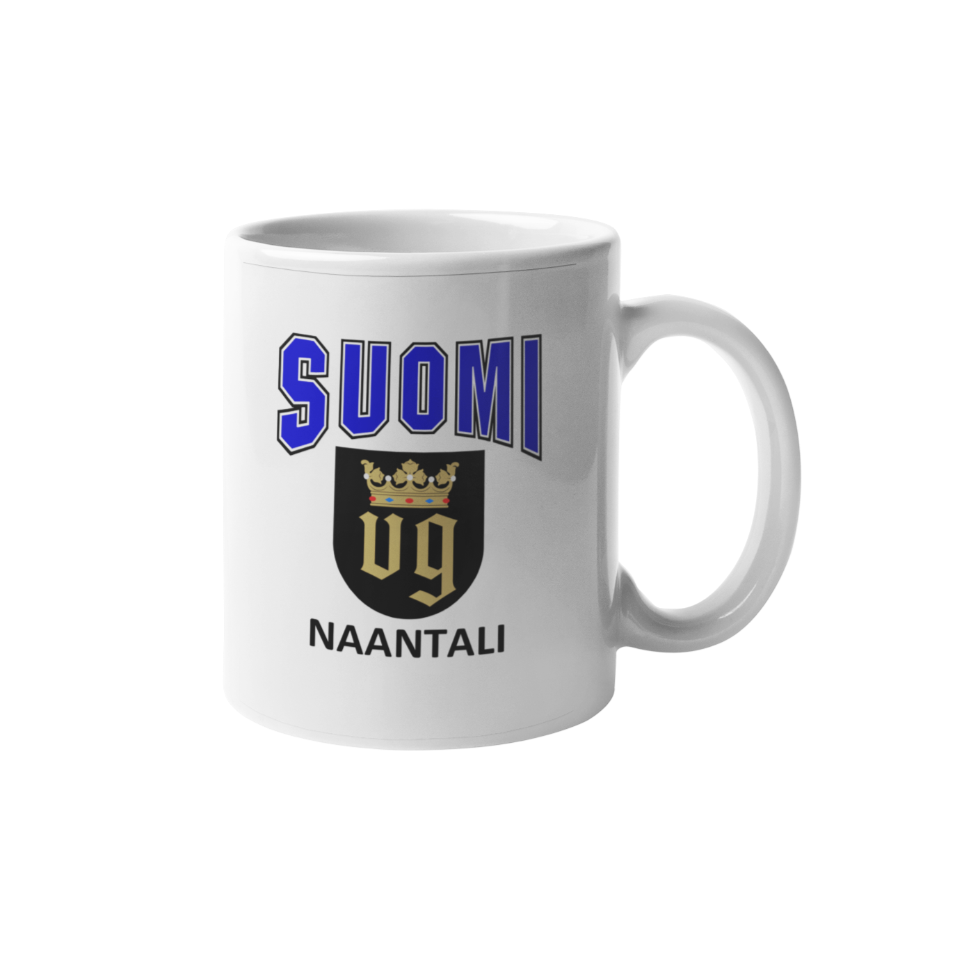 Suomi vaakuna Naantali muki