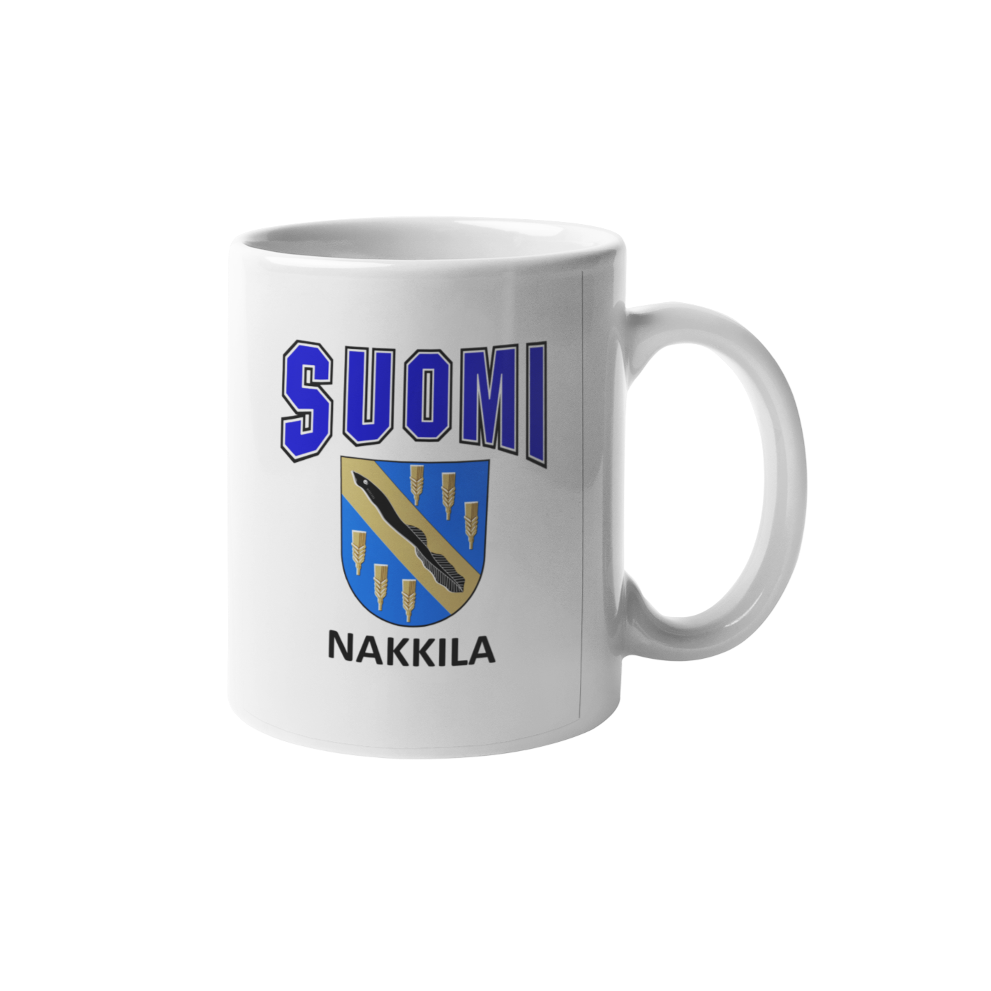 Suomi vaakuna Nakkila muki