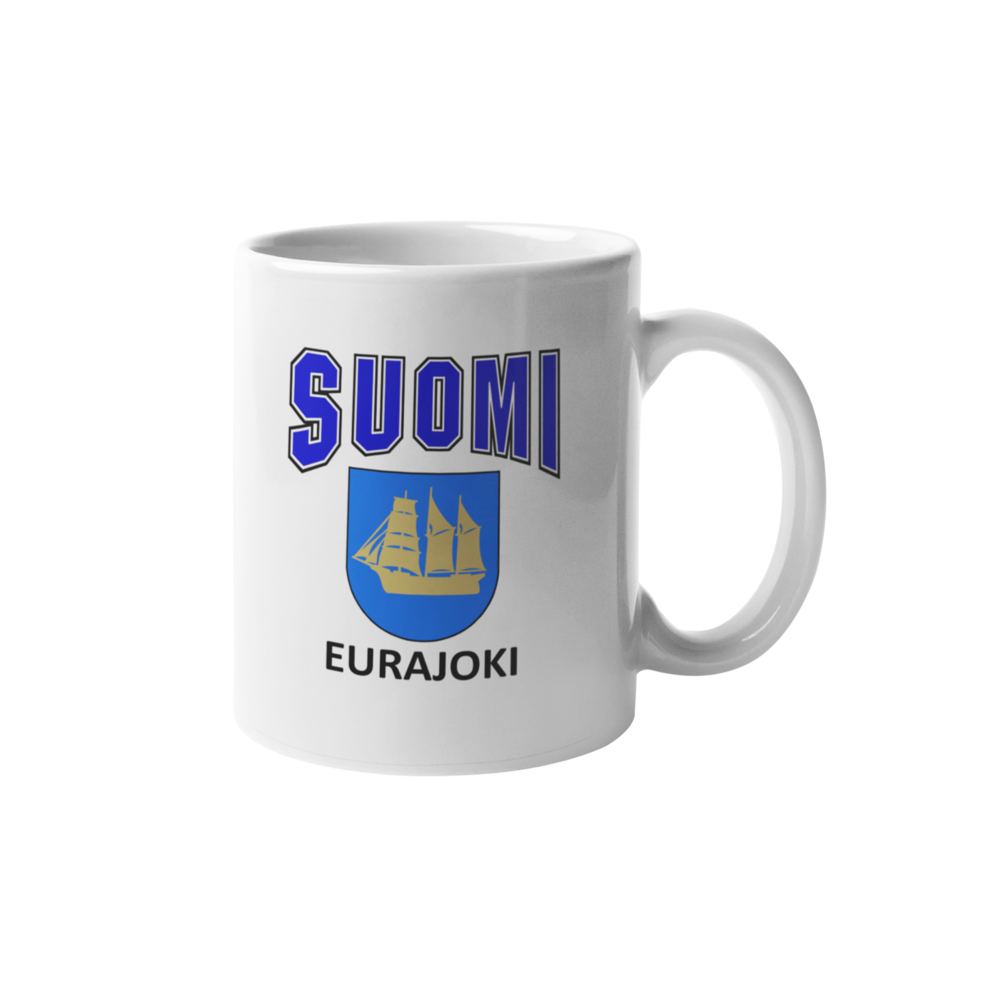 Suomi vaakuna Eurajoki muki